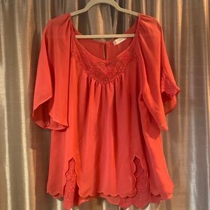Altar’d State Coral Blouse